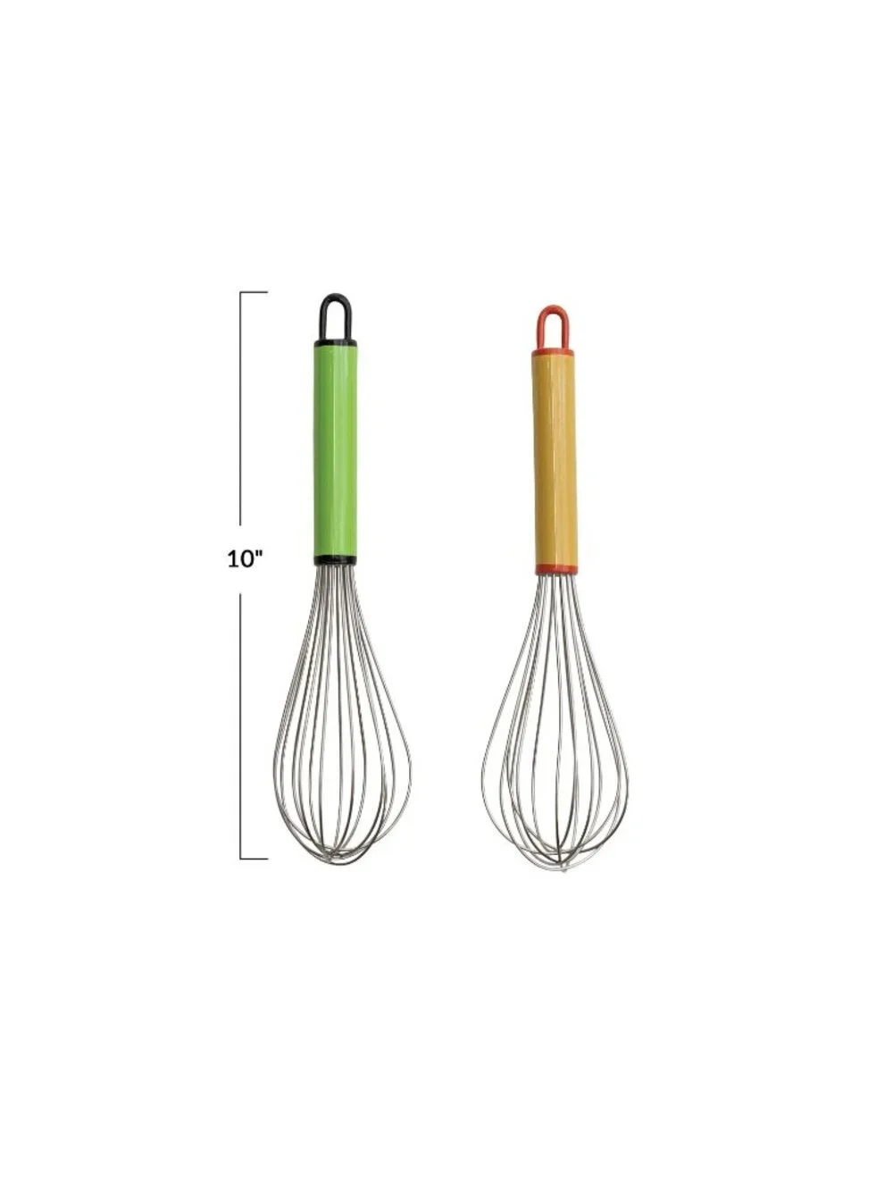 Stainless Steel Whisk Green NEW Kitchen Accessory Decor Retro Kitchen Utensil